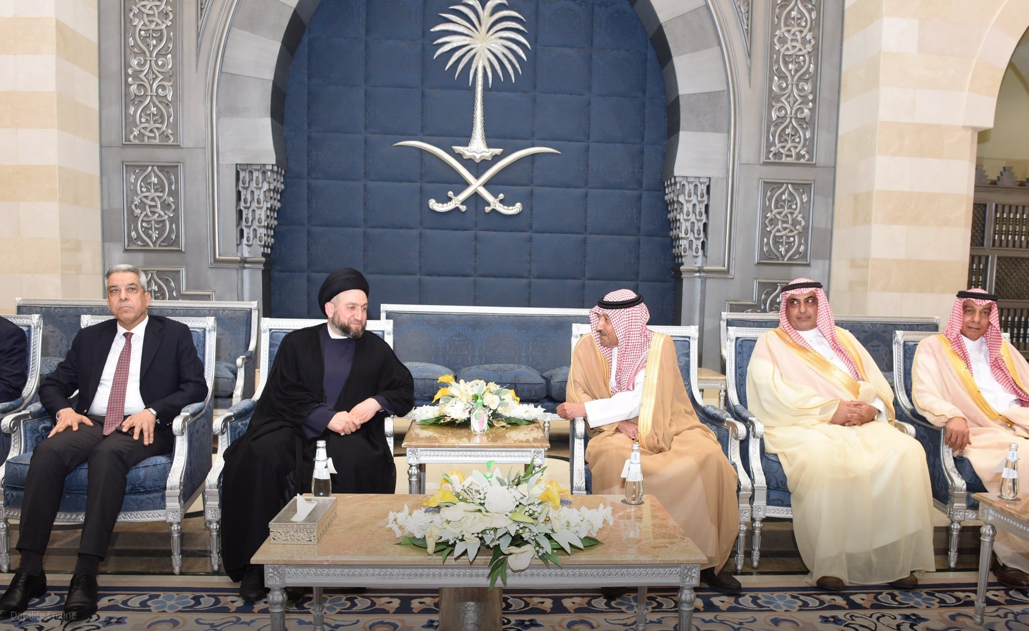 الحكيم يصل الرياض و يلتقي بالمسؤولين السعوديين
