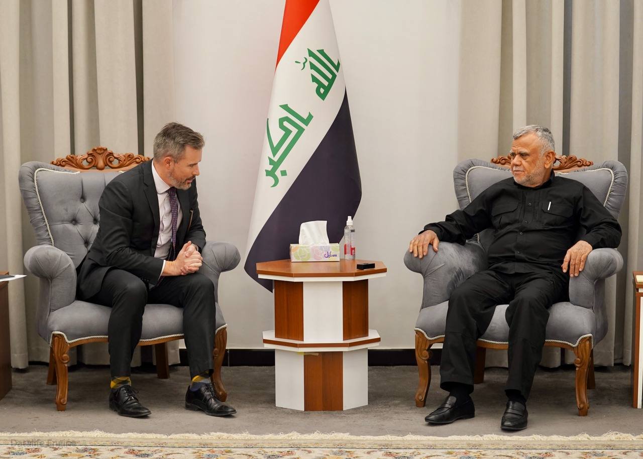 العامري و السفير الكندي يبحثان الانسداد السياسي العراقي