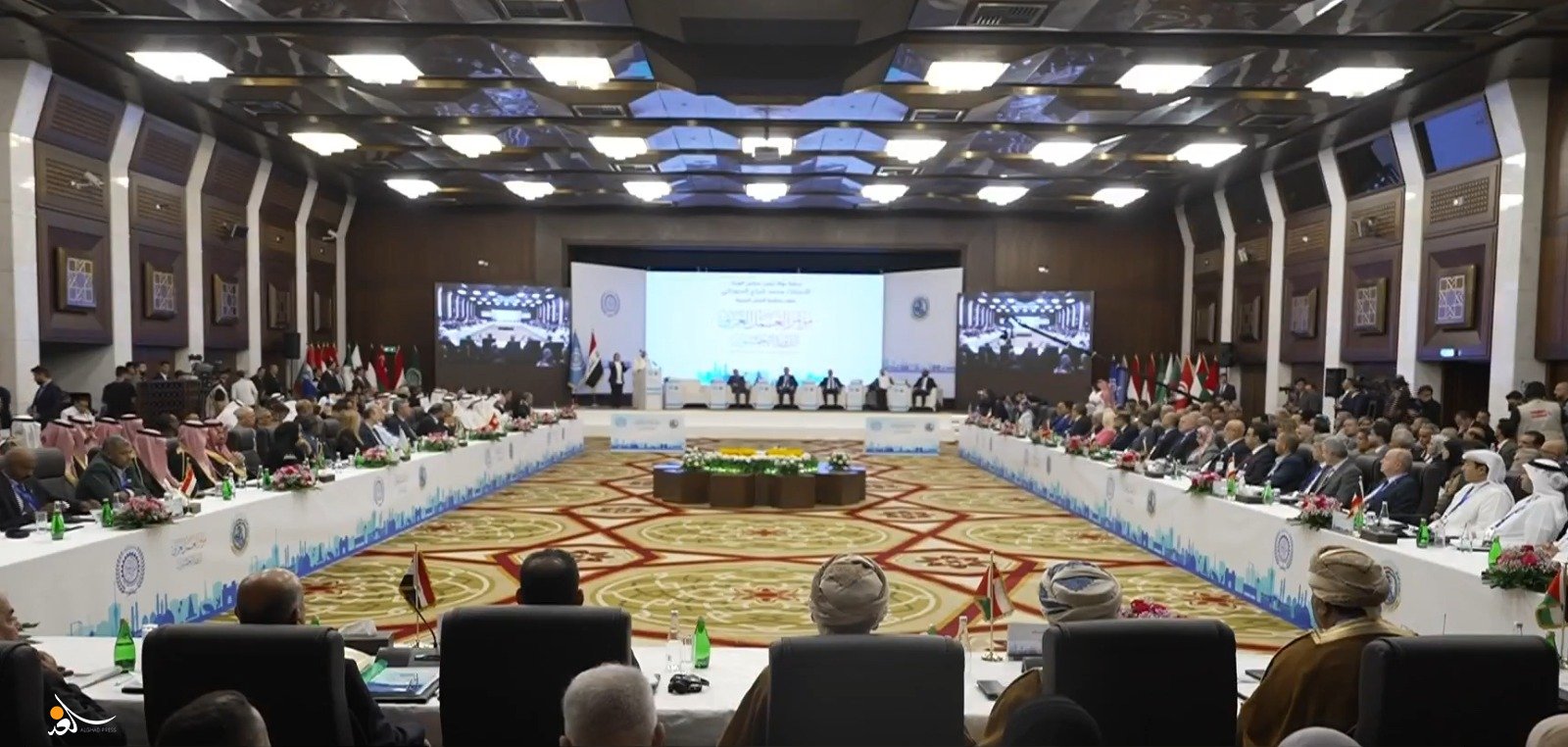 برعاية السوداني ورئاسة الأسدي.. افتتاح مؤتمر العمل العربي بدورته الـ50 في بغداد