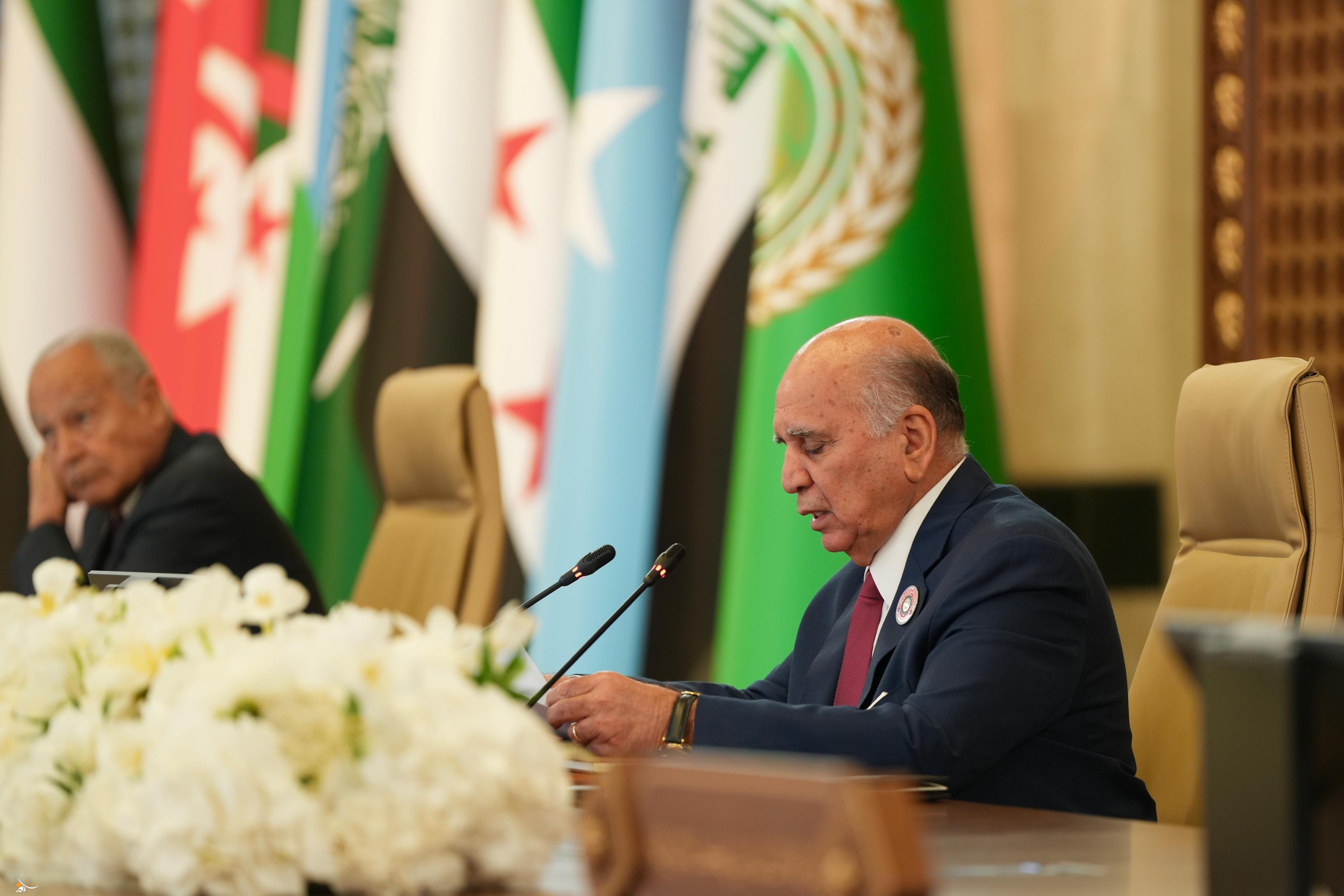 العراق يوجه خطاب سلام إلى 7 دول ويُذكّر بـ"قضية العرب المركزية"