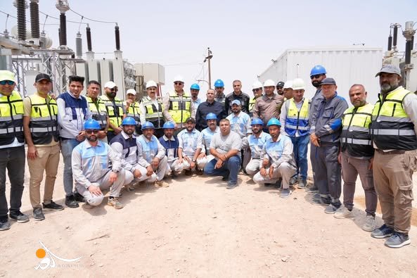 وزير الكهرباء يفتتح محطة تحويل جديدة في واسط ضمن حملة فك الاختناقات