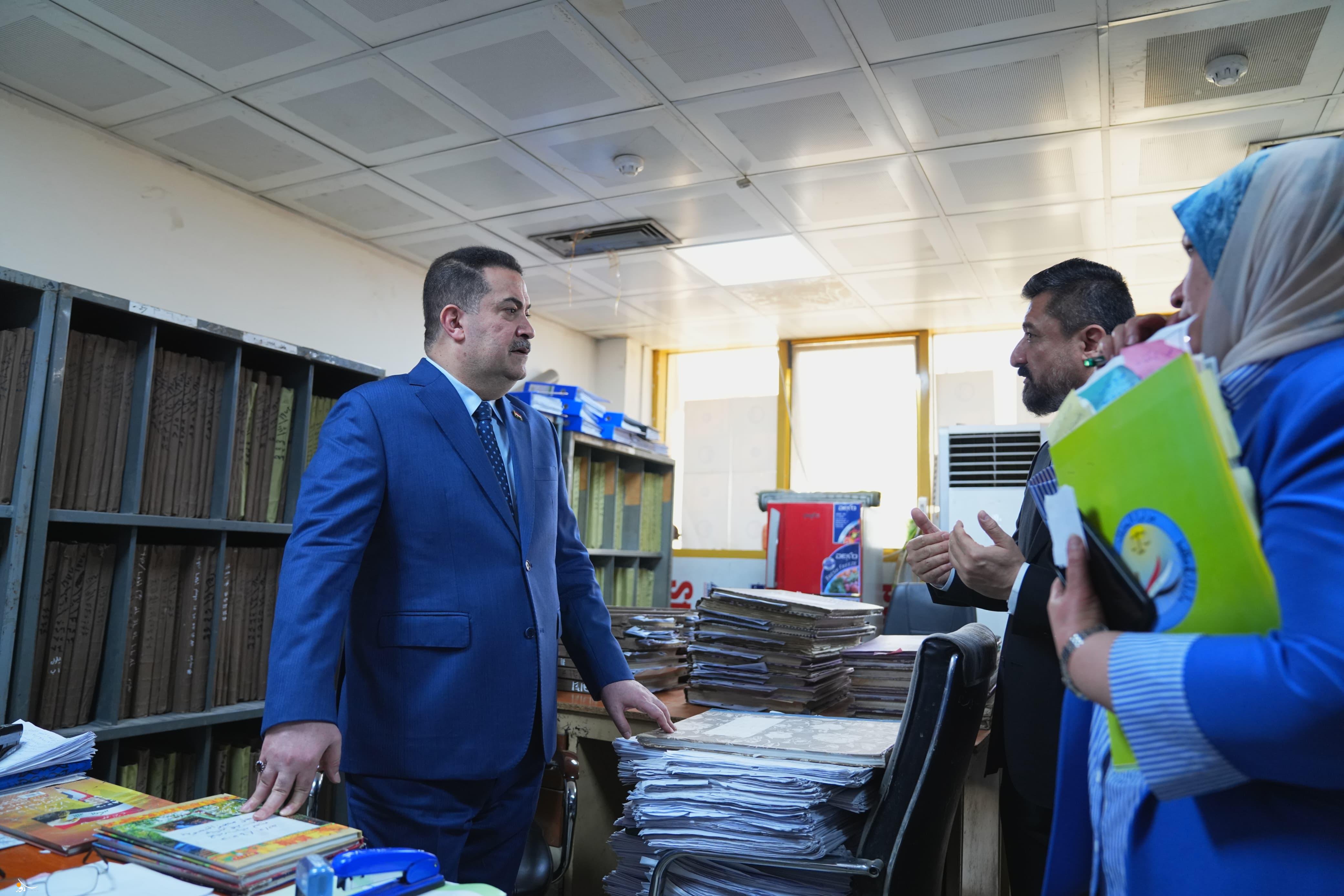 السوداني يؤكد ضرورة التحول الكامل للأتمتة والعمل الإلكتروني في دوائر وزارة العدل كافة
