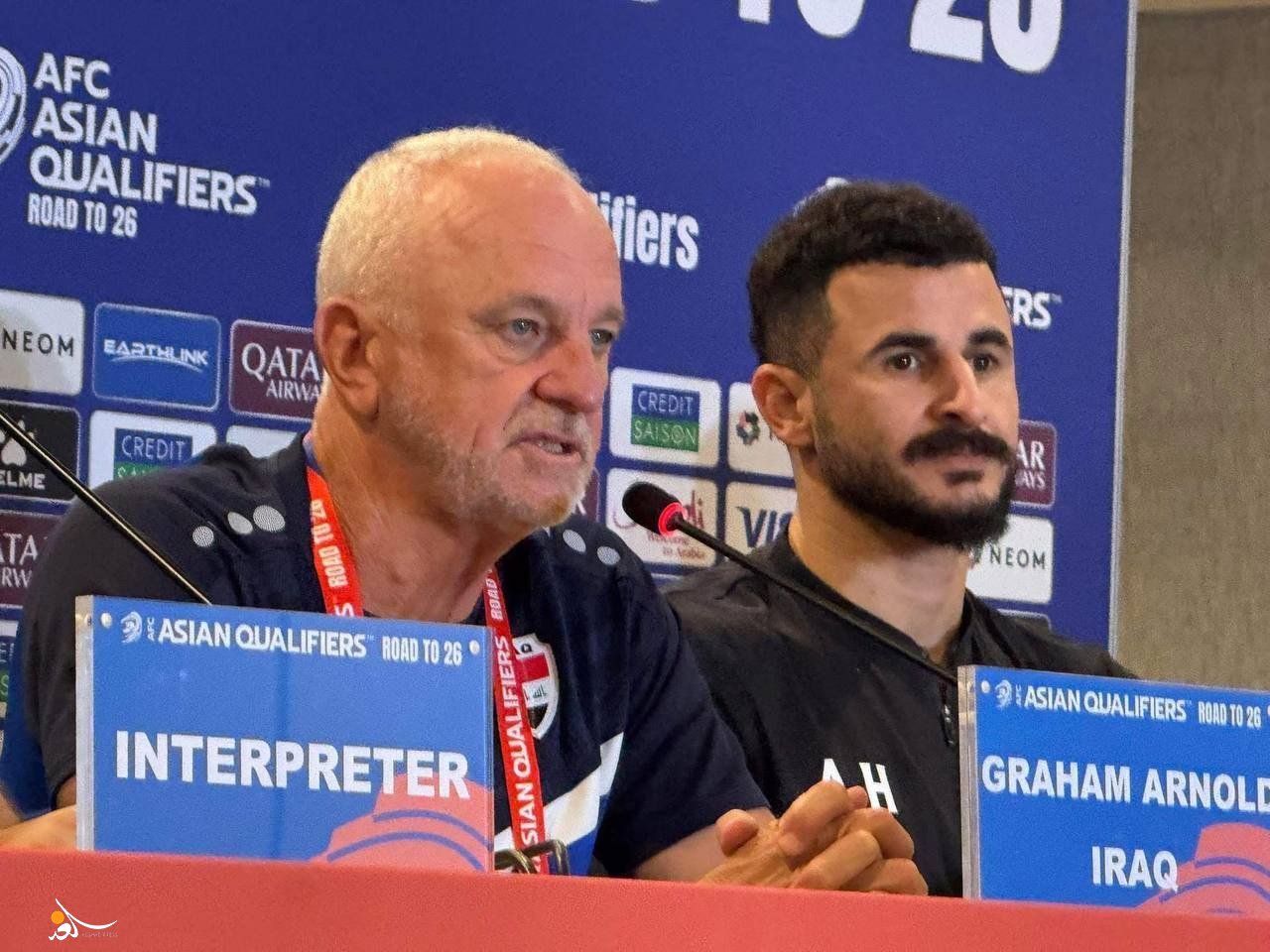 أرنولد: وظيفتي هي الذهاب بالعراق لكأس العالم